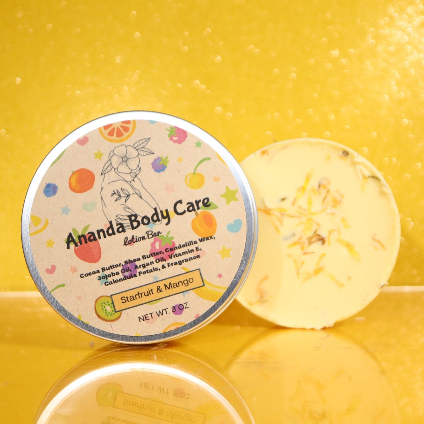 Starfruit & Mango Lotion Bar