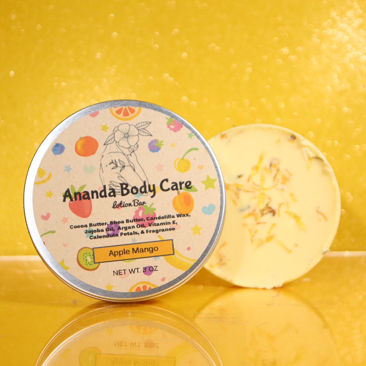 Apple Mango Lotion Bar