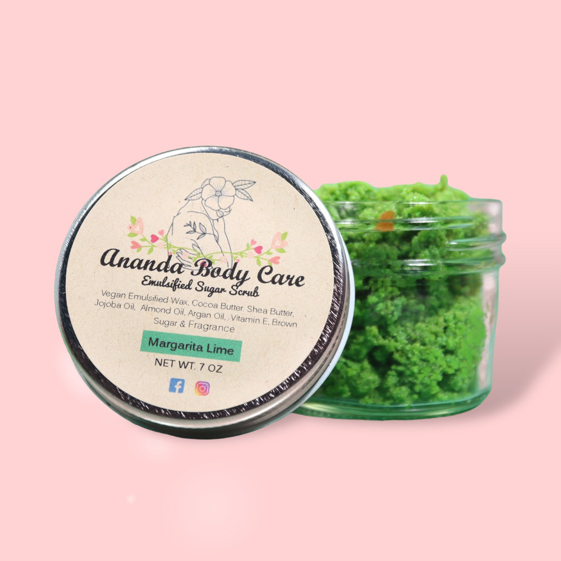 Margarita Lime Sugar Scrub
