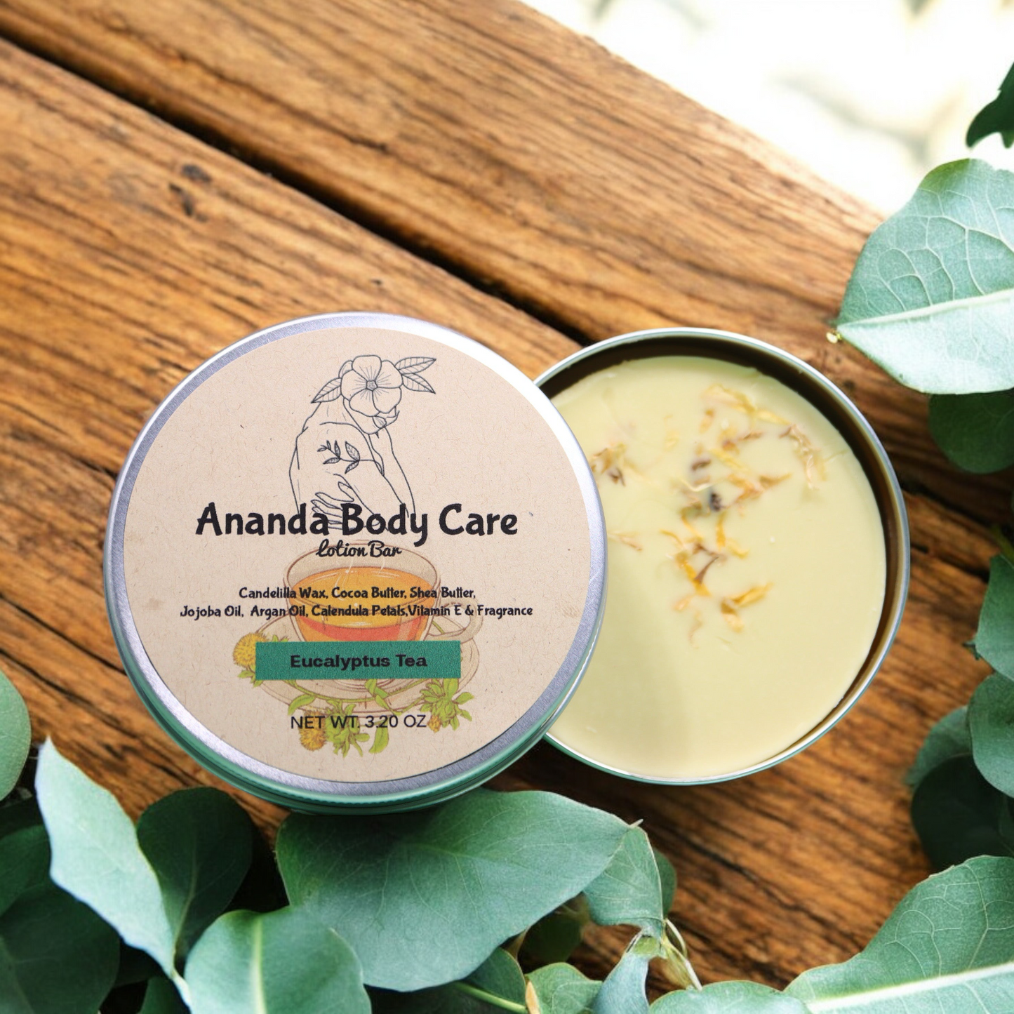 Eucalyptus Tea Lotion Bar