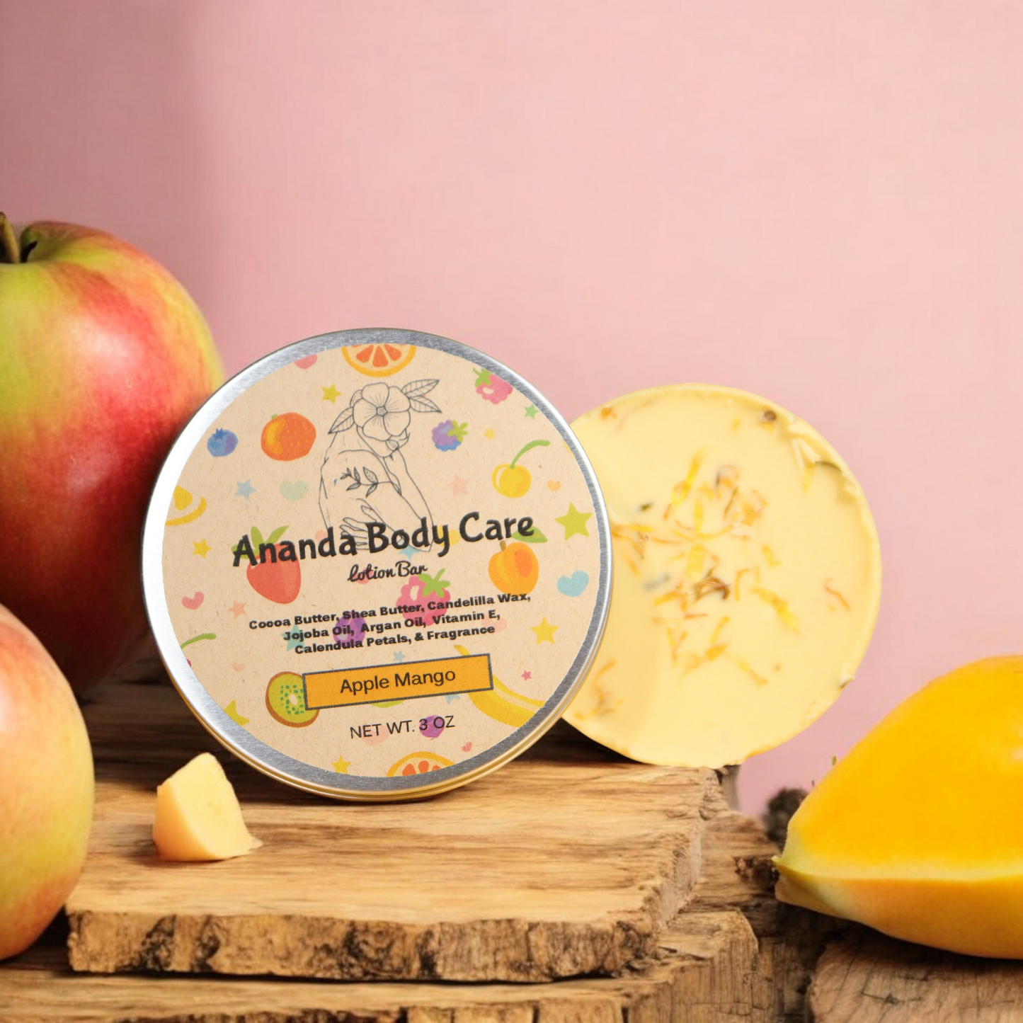 Apple Mango Lotion Bar