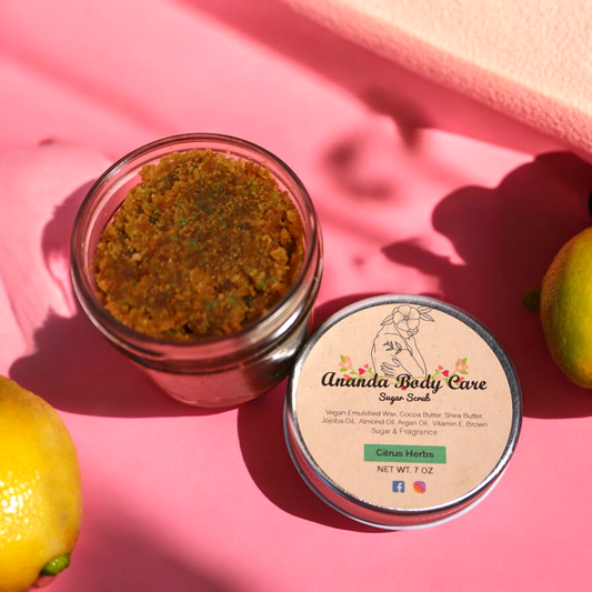 Citrus Herbs Sugar Scrub