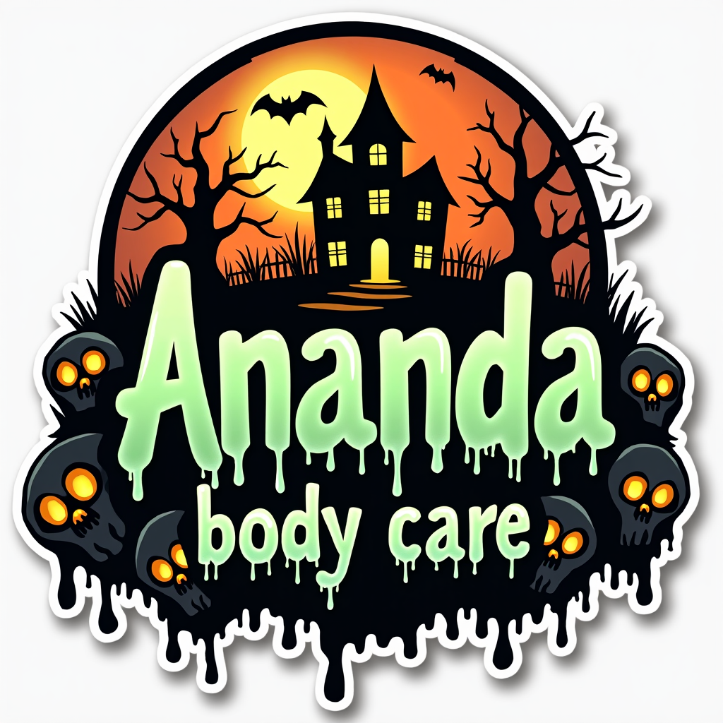 Spooky Ananda Sticker