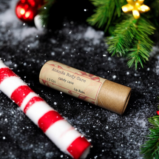 Candy Cane Lip Balm