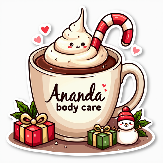 Ananda Winter Mug Sticker