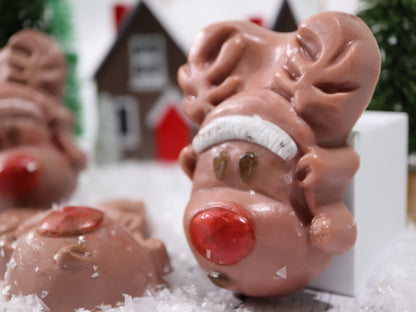 RED NOSED REINDEER SOAP