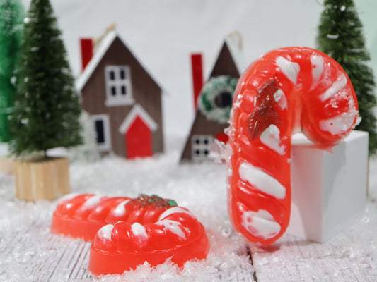 Candy Cane Soap