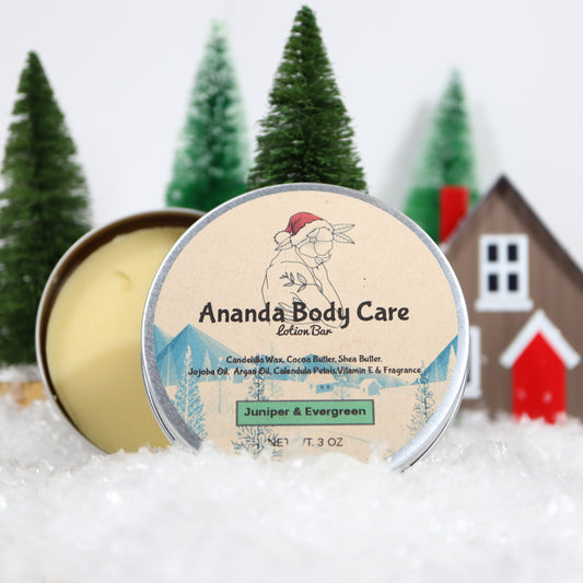 Juniper & Evergreen Lotion Bar