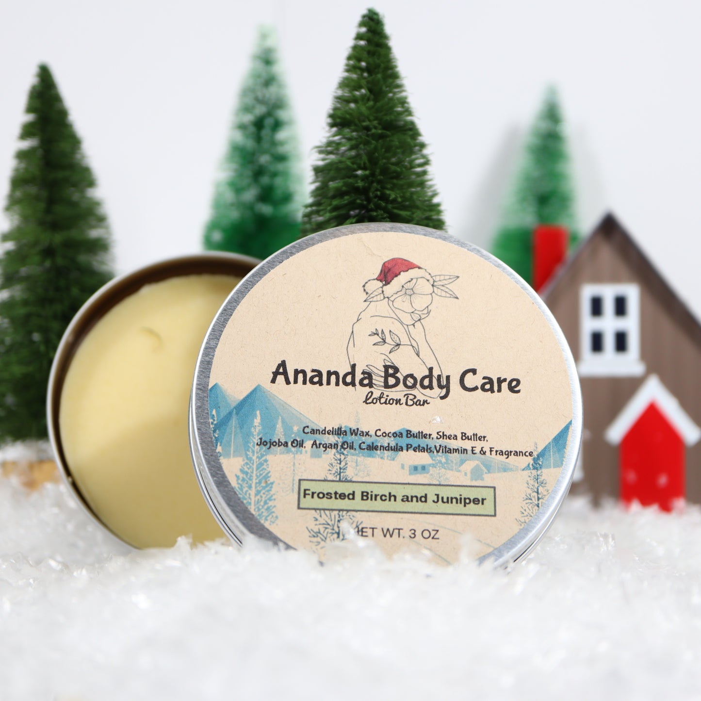 Frosted Birch & Juniper Lotion Bar